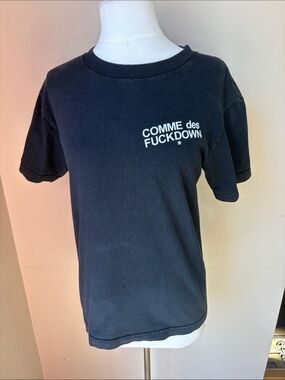 Black Graphic Short Sleeve Tee -